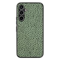 Samsung Galaxy S23 FE hoesje - Green confetti - thumbnail