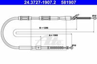 Ate Handremkabel 24.3727-1907.2