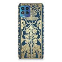 Motorola Moto G100 | TPU Case | Beige Flowers
