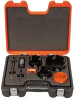Bahco Gatzagenset mix | Sandflex® Bi-metalen en Superior | 35 mm - 114 mm - 10-delig - 3835-SET-64