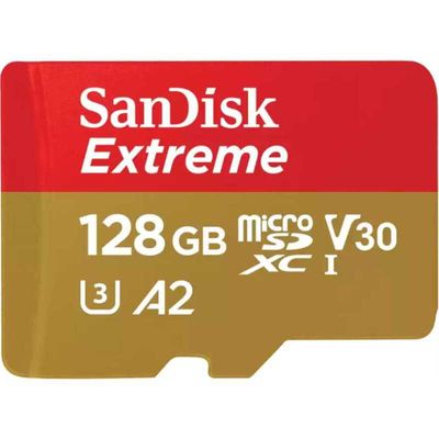Extreme microSDXC 128 GB Geheugenkaart