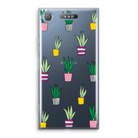 Sanseveria: Sony Xperia XZ1 Transparant Hoesje
