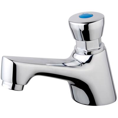 Wiesbaden Kazi Fonteinkraan - Toiletkraan - Koudwaterkraan - Zelfsluitend - 1/2 - Chroom