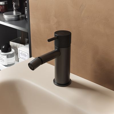 Hotbath Cobber X bidetmengkraan 14,3cm zwart mat Hotbath Cobber X bidetmengkraan 14,3cm zwart mat