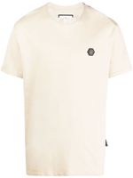 Philipp Plein t-shirt à patch logo - Tons neutres - thumbnail