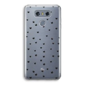 Kleine kattenkopjes: LG G6 Transparant Hoesje