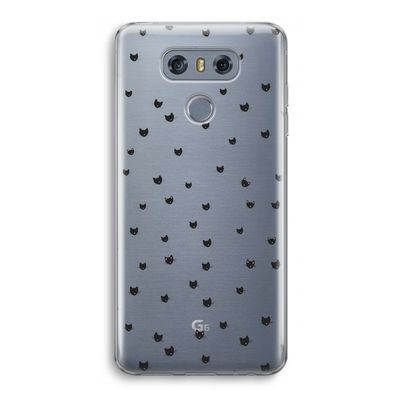 Kleine kattenkopjes: LG G6 Transparant Hoesje