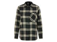 esmara Flanellen dames blouse (Zwart, M (40/42))