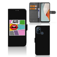 OnePlus Nord N100 Wallet Case met Pasjes Popart Princess - thumbnail