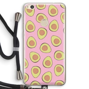 Dancing avocados: Huawei Ascend P8 Lite (2017) Transparant Hoesje met koord