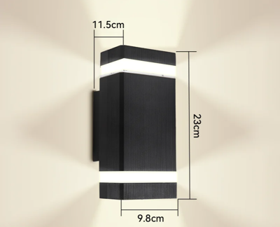 LumoGuard E27 - Waterdichte LED Wandlamp IP65