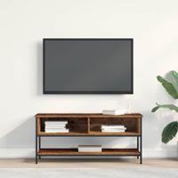 TV-kast Oud hout 100 x 35 x 45 cm Bewerkt hout