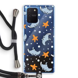 Manta: Samsung Galaxy Note 10 Lite Transparant Hoesje met koord