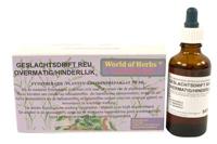 WORLD OF HERBS FYTOTHERAPIE OVERMATIGE GESLACHTSDRIFT REU