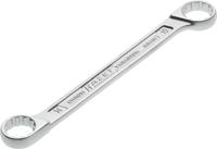 HAZET Dubbele ringsleutel 610N-14X15 · Buitentwaalfkant tractieprofiel · SW 14 x 15 mm