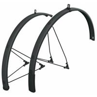 SKS spatbordset bluemels style 28" 75mm zwart SKS spatbordset bluemels style 28" 75mm zwart