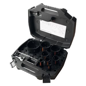 Mandrex Elektricien set Bi-metaal M3, 22mm tot 95mm zesk. 8.5, 12-delig