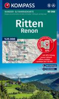 Wandelkaart 068 Ritten - Renon | Kompass