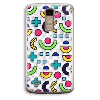 8-bit N°6: LG K10 (2016) Transparant Hoesje
