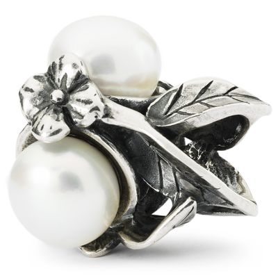 Trollbeads TAGBE-00287 Kraal Serene Pracht zilver-parel