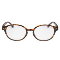 IBD Leesbril mat Havana rond +1.50