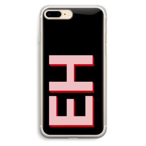 Monogram: iPhone 7 Plus Transparant Hoesje