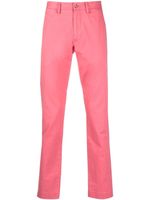 Polo Ralph Lauren pantalon de costume en coton stretch - Rouge - thumbnail