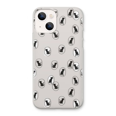 Miauw: iPhone 13 Transparant Hoesje