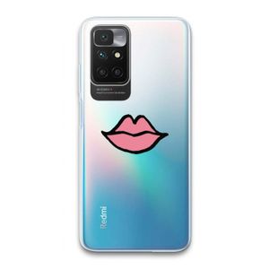 Kusje: Xiaomi Redmi 10 Transparant Hoesje