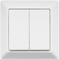 EcoDim - Draadloze Schakelaar - Smart WiFi - ED-10031 - ZigBee - 2-voudig Schakelaar - Wit - Friends of Philips Hue - thumbnail