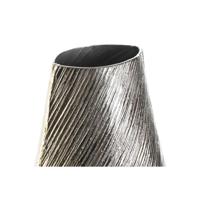 Vaas DKD Home Decor Gouden Zilverkleurig Aluminium Modern 22 x 13 x 40,5 cm (2 Stuks)