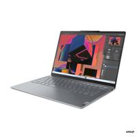 Lenovo Yoga Slim 6 14APU8 AMD Ryzen™ 7 7840U Laptop 35,6 cm (14") WUXGA 16 GB LPDDR5-SDRAM 512 GB SSD Wi-Fi 6E (802.11ax) Windows 11 Home Grijs