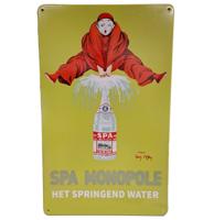 Spa Monopole Emaille Bord - 73 x 45cm