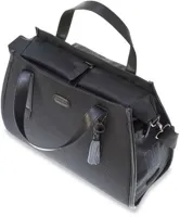 Basil Noir Business Bag enkele Fietstas - Schoudertas - Handtas - 17 liter - Zwart