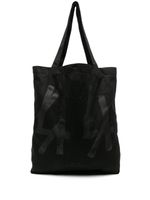 44 LABEL GROUP Concrete katoenen shopper - Zwart - thumbnail