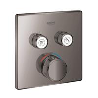 Grohe Grohtherm Smartcontrol Afbouwdeel Thermostaat Hard Graphite - thumbnail