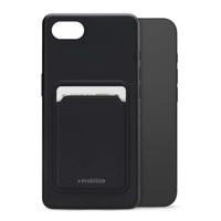 Mobilize Rubber Gelly Card Case Apple iPhone 16e/17e Matt Black