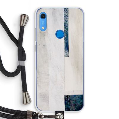 Meet you there: Huawei Y6s Transparant Hoesje met koord