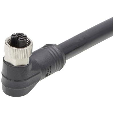 Molex 1205000235 Sensor/actuator connector, geassembleerd Aantal polen (sensoren): 4 Bus, haaks 1 m 1 stuk(s) Bag
