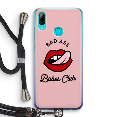 Badass Babes Club: Huawei P Smart (2019) Transparant Hoesje met koord