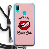 Badass Babes Club: Huawei P Smart (2019) Transparant Hoesje met koord