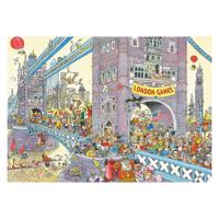 Jumbo Wasgij retro mystery 8 legpuzzel - de laatste horde!, 1000st.