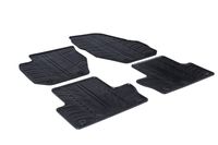 Rubbermatten passend voor Volvo XC60 2008- (T-Design 4-delig + montageclips) GL0387