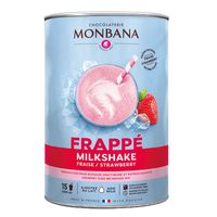 Monbana strawberry milkshake (1kg) - Houdbaarheid 30-09-2023 - thumbnail