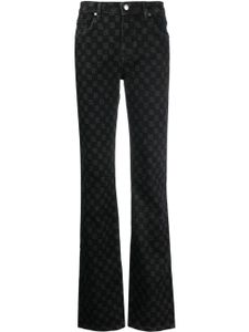 MISBHV Signature Monogram straight-leg jeans - Noir