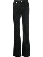 MISBHV Signature Monogram straight-leg jeans - Noir - thumbnail