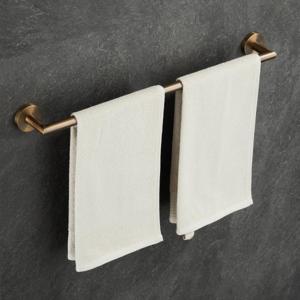 Handdoek houder SaniClear Antique | Wandmontage | Messing | Rond | Verouderd messing