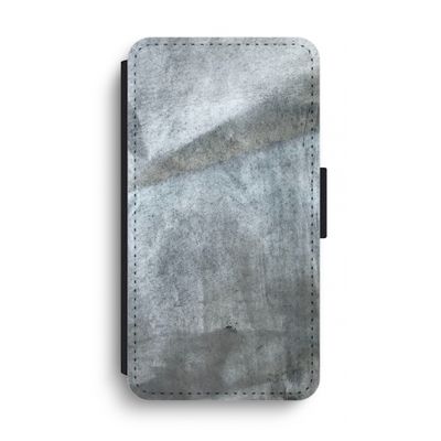Grey Stone: iPhone XS Max Flip Hoesje