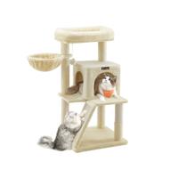 Krabpaal met groot uitkijkplatform, beige