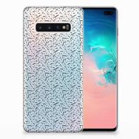 Samsung Galaxy S10 Plus | TPU bumper | Stripes Dots